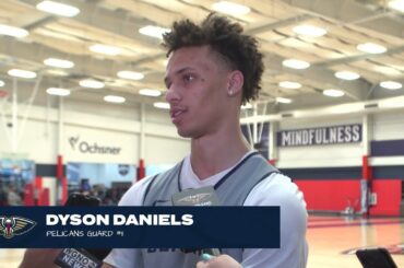 Dyson Daniels talks Zion Williamson, Ejection | New Orleans Pelicans