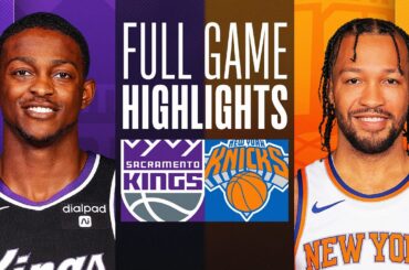 KINGS at KNICKS | FULL GAME HIGHLIGHTS | April 4, 2024