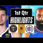 Denver Nuggets vs LA Clippers Full Highlights 1st QTR | Apr 4 | 2024 NBA Regular Season