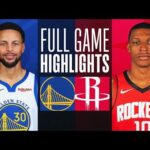 Golden State Warriors vs. Houston Rockets Full Game Highlights | Apr. 4 |  NBA Highlights 2024