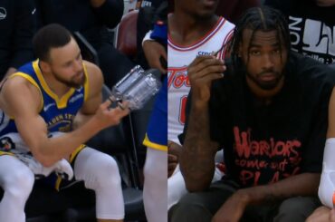 Steph Curry hilariously trolls Tari Eason for "Warriors come out to play" 😂