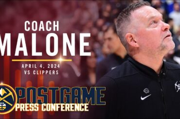 Coach Malone Full Post Game Press Conference vs. Clippers 🎙