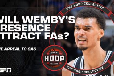 Can Wemby's pull make San Antonio a DESTINATION for star talent? 🤔 | The Hoop Collective