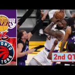 Los Angeles Lakers vs Toronto Raptors Full Highlights 2nd QTR - P2 | APR 2 | NBA Season 2023-2024