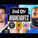 Denver Nuggets vs LA Clippers Full Highlights 2nd QTR | Apr 4 | 2024 NBA Regular Season