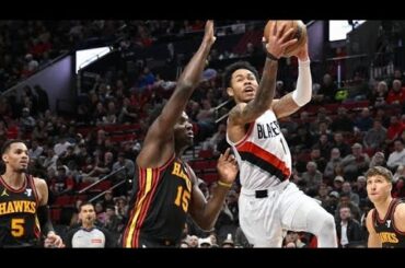 Atlanta Hawks vs Portland Trail Blazers - Full Game Highlights | March 13, 2024 | 2023-24 NBA Season