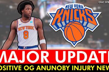 MAJOR OG Anunoby Injury Update QUESTIONABLE vs. Bulls + Knicks vs. Kings Reaction, News