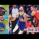 Golden State Warriors vs Houston Rockets Full Highlights 3rd QTR - P1 | APR 4 | NBA Season 2023-2024