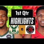 Milwaukee Bucks vs Toronto Raptors Full Highlights 1st QTR | Apr 5 | 2024 NBA Regular Season