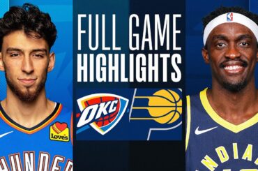 THUNDER at PACERS | FULL GAME HIGHLIGHTS | April 5, 2024