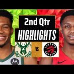 Milwaukee Bucks vs Toronto Raptors Full Highlights 2nd QTR | Apr 5 | 2024 NBA Regular Season