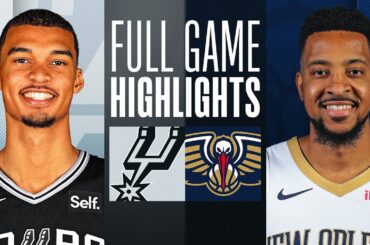 SPURS at PELICANS | FULL GAME HIGHLIGHTS | April 5, 2024