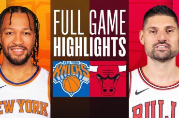 KNICKS at BULLS | FULL GAME HIGHLIGHTS | April 5, 2024