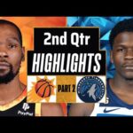 Phoenix Suns vs Minnesota Timberwolves 2nd QTR-PART 2 Highlights | Apr 5 | 2024 NBA Regular Season