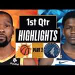 Phoenix Suns vs Minnesota Timberwolves 1st QTR-PART 2 Highlights | Apr 5 | 2024 NBA Regular Season