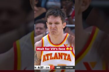 That move was nastyyy 😮‍💨😮‍💨😮‍💨 #nba #atlantahawks #vitkrejci #stankface