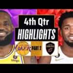 Los Angeles Lakers vs Cleveland Cavaliers 4th QTR- PART 2 Highlights| Apr 6| 2024 NBA Regular Season