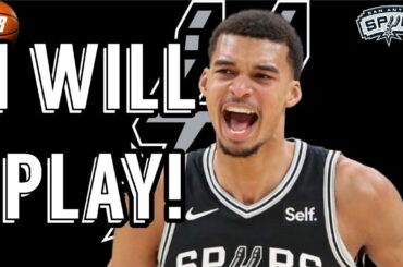 Wemby WILL PLAY the REST of the SEASON! San Antonio Spurs News