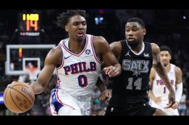 Philadelphia 76ers vs San Antonio Spurs - Full Game Highlights | April 7, 2024 | 2023-24 NBA Season