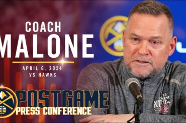 Coach Malone Full Post Game Press Conference vs. Hawks 🎙