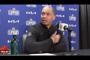 Ty Lue On Not Playing James Harden in The 4th Qtr & The Clippers Comeback 120-118 Win Over The Cavs.