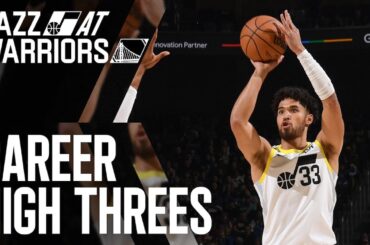 NEW career high for Johnny Juzang against Warriors 📈 | UTAH JAZZ