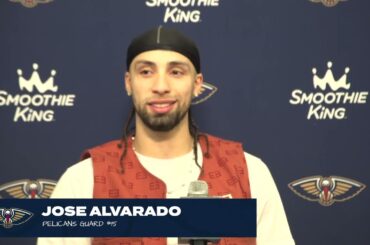 Jose Alvarado on his return, defense vs. Phoenix | Pelicans at Suns Postgame Interview 4/7/24