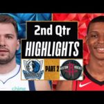 Dallas Mavericks vs Houston Rockets 2nd QTR- PART 2 Highlights| Apr 7 | 2024 NBA Regular Season