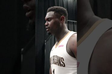 Zion Williamson, Jose Alvarado react to win in PHX #nba #pelicans #shorts