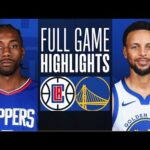 Golden State Warriors vs. LA Clippers Full Game Highlights | NBA Highlights 2024