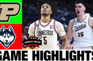 #1 Purdue vs UConn Highlights (First Half) | 2024 NCAA Men's Basketball - National Championship