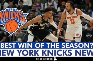 NY Knicks News: OG Anunoby LOCKS UP Giannis, MVP Jalen Brunson + Knicks Getting 2nd Seed?