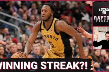 The Toronto Raptors are on a two-game winning streak (!?!?!) and Immanuel Quickley looks like a star