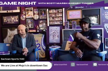 Sacramento Kings vs Thunder | Game Night with Scott Marsh and Henry Turner