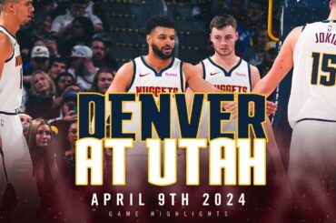 Denver Nuggets vs. Utah Jazz Full Game Highlights 🎥