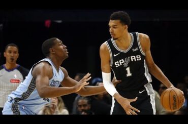 San Antonio Spurs vs Memphis Grizzlies - Full Game Highlights | April 9, 2023-24 NBA Season