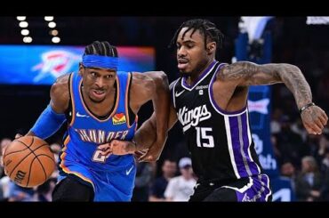 Sacramento Kings vs Oklahoma City Thunder - Full Game Highlights | April 9, 2023-24 NBA Season