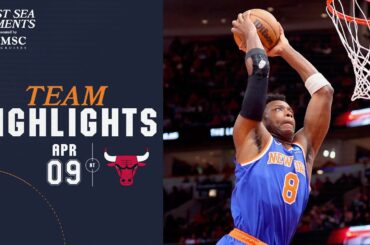 Knicks cruise past Bulls in Chicago | April 9th, 2024