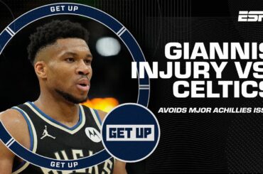 🚨 BREAKING NEWS 🚨 Giannis Antetokounmpo avoids serious Achilles injury vs. Celtics | Get Up