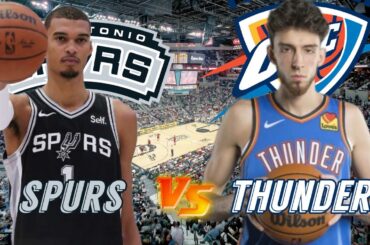 San Antonio Spurs vs Oklahoma City Thunder Live Play by Play & Scoreboard
