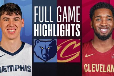 GRIZZLIES at CAVALIERS | FULL GAME HIGHLIGHTS | April 10, 2024