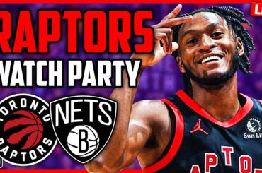 Raptors vs Nets LIVE Watch Along | Enter To Win A Toronto Raptors Jersey!