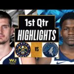 Denver Nuggets vs Minnesota Timberwolves Full Highlights 1st QTR | Apr 10 | 2024 NBA Regular Season