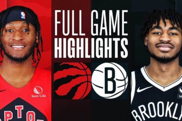 RAPTORS at NETS | FULL GAME HIGHLIGHTS | April 10, 2024