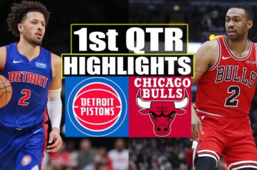 Detroit Pistons vs Chicago Bulls 1st QTR GAME HIGHLIGHTS | April 11 | 2024 NBA Season