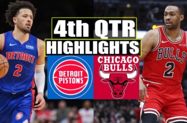 Detroit Pistons vs Chicago Bulls 4th  QTR GAME HIGHLIGHTS | April 11 | 2024 NBA Season