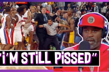 Stephen Jackson Reacts to Malice at the Palace Video and Reveals Why he is Still Pissed at the NBA