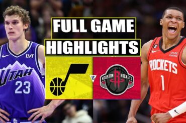 Utah Jazz vs Houston Rockets FULL GAME HIGHLIGHTS | April 11 | 2024 NBA Season