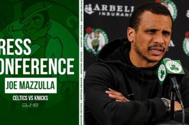 Joe Mazzulla Dosen't Mind Celtics Loss to Knicks | Postgame Interview
