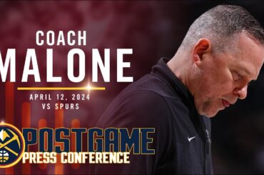 Coach Malone Full Post Game Press Conference vs. Spurs 🎙